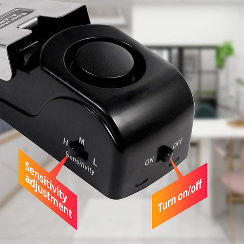 Door Stop Alarm 120 dB – Instant Security for Home & Travel