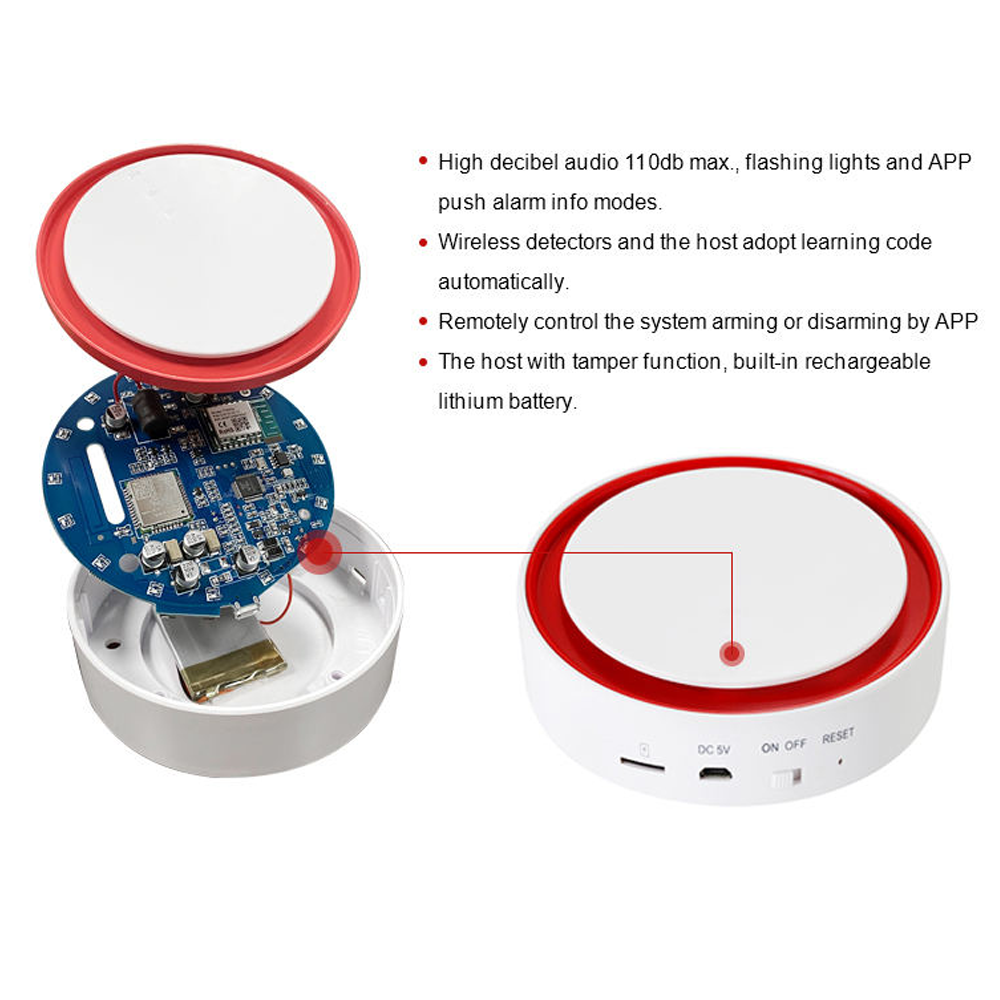 Smart Home Alarm System with App – Full Protection for Your Home