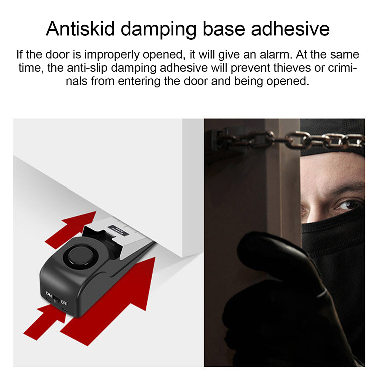 Door Stop Alarm 120 dB – Instant Security for Home & Travel