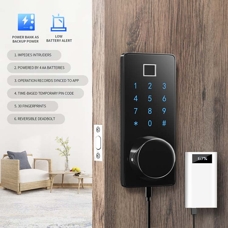 Smart Door Lock with Keypad – Secure Keyless Entry