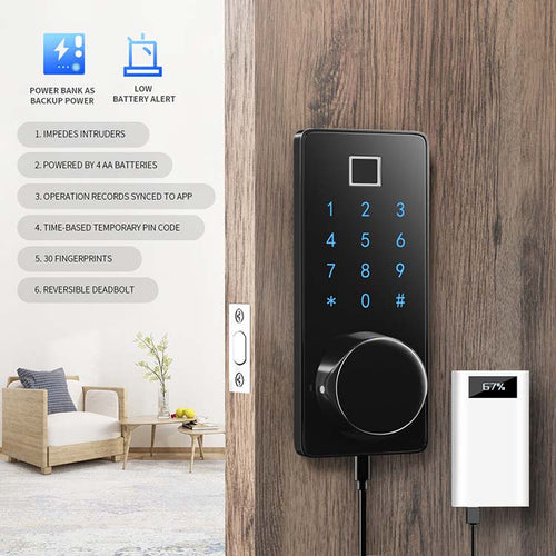 Smart Door Lock with Keypad – Secure Keyless Entry