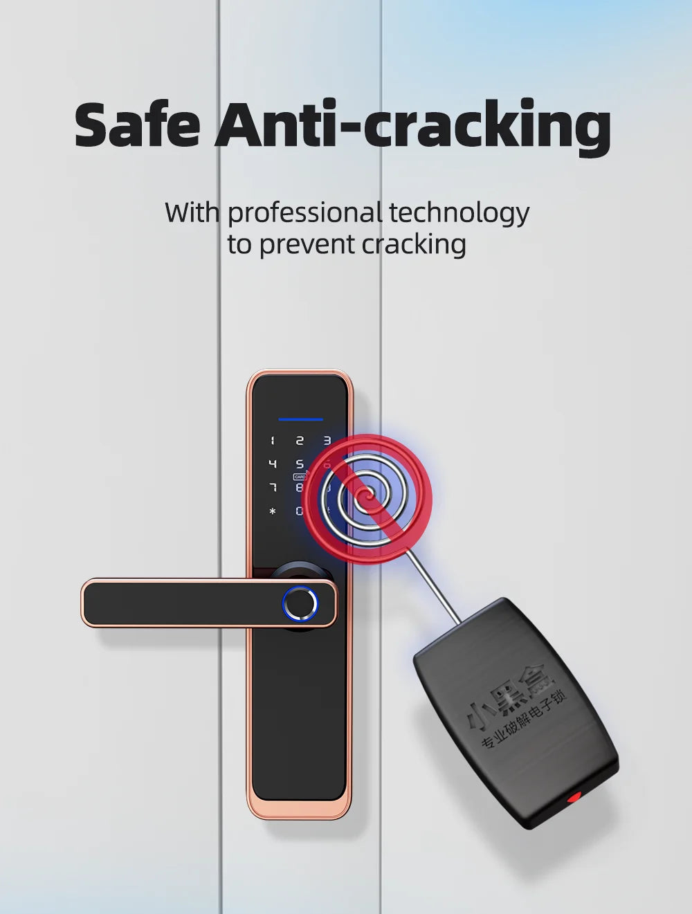 Smart Door Lock with App & Alexa – Keyless Home Security